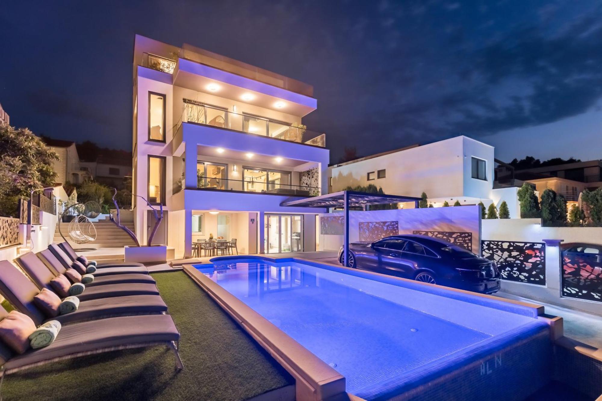 Villa Palace Al Nera Трогир Екстериор снимка